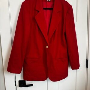 Vintage 90s Wool Blazer